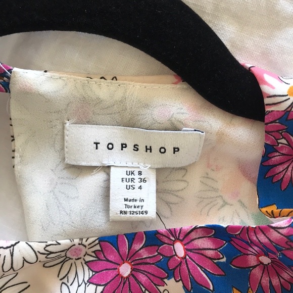 Floral Midi Dress with Open Back and slits - Picture 9 of 11